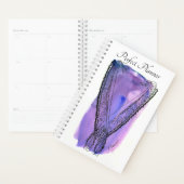 パープル&ブルーファンタジーネックレス プランナー手帳 (ディスプレー)