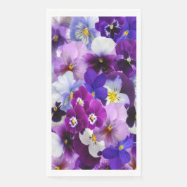 パープル ブルー ホワイト フラワー パンジー 花