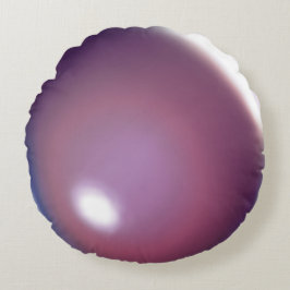 パープル&プラムバブルバルーン円枕 ラウンドクッション