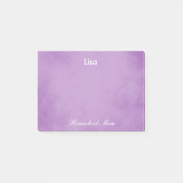 パープル・ホかわいらしームスクール・マム ポストイット