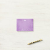 パープル・ホかわいらしームスクール・マム ポストイット (デスク上)