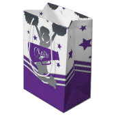 パープル&ホワイトスターズ応援応援リーディングパーティー ミディアムペーパーバッグ (裏面アングル)