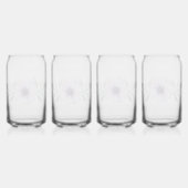 「パープル ポピー」ドリンク グラス (裏面)