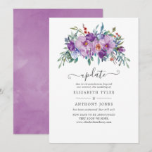 パープル マグノリアとローズのウェディング アップデート