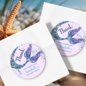 パープル・マーメイドお願い ラウンドシール