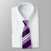 パープル ムード ストライプ パターン タイ (タイ)