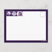 パープル・ムーン・チャイルド・ポストカード ポストカード (裏面)