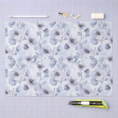 パープル ラベンダー フラワーブライダルシャワー 薄葉紙 (クラフト)