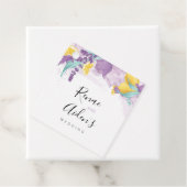 パープル、ラベンダー レモン 好み タグ、結婚前のお祝い フェイバータグ (インサイチュ)