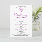 パープル リンクド ハーツ ファミリー リユニオン テンプレート (スタンド正面)