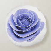 パープル・ローズ ラウンドクッション (裏面)