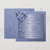 パープル・ローズ 25周年記念結婚パーティー 招待状 (正面/裏面)