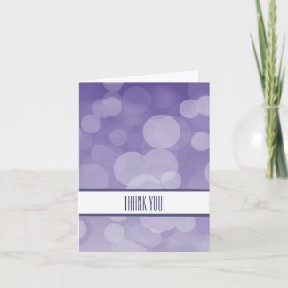 パープル《写真》ぼけ味ありがとう サンキューカード