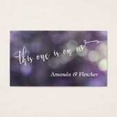 パープル《写真》ぼけ味ライト&タイポグラフィ32ドリンクチケット (正面)