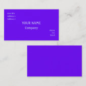 パープル 名刺 (正面/裏面)