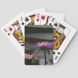 パープル《植物》スイレンス遊ロータスのカード トランプ