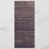 パープル&素朴シルバーフローラウェディングレセプション メニュー (裏面)