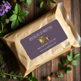 パープル | Sage Smudgeスティック製品ラベル ラベル