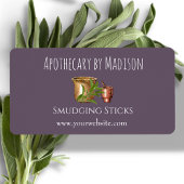 パープル | Sage Smudgeスティック製品ラベル ラベル