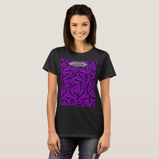 パープル Tシャツ (正面フル)