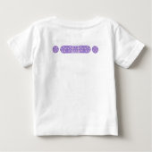 パープル W1 ベビーTシャツ (裏面)