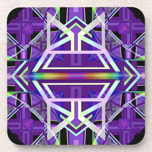 パープル W3 コースター (正面)