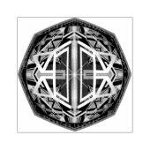 パープル W3 ラバースタンプ (インプリント)