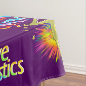 パープルIは体操テーブルクロスのカバーが大好き テーブルクロス (インサイチュ)