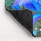 パープルNターコイズデイリリーマウスパッド マウスパッド (コーナー)