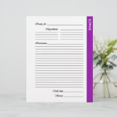 パープルSNACK両面レシピ (スタンド正面)