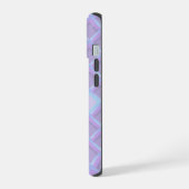 パープルW1 iPhone 15ケース (左側面)