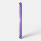 パープルW2 SAMSUNG GALAXYケース (左側面)