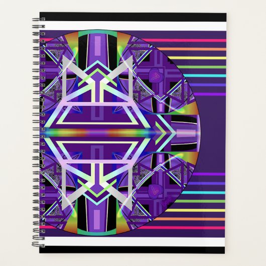 パープルW3プランナー プランナー手帳 (正面)