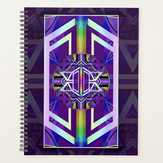 パープルW3プランナー プランナー手帳 (正面)