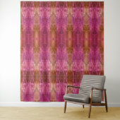 パープルX 1974イカット8 タペストリー (インサイチュ)