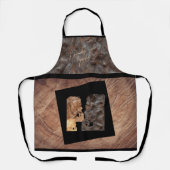 パープレックス女性プロファイル – 木材 エプロン (正面)