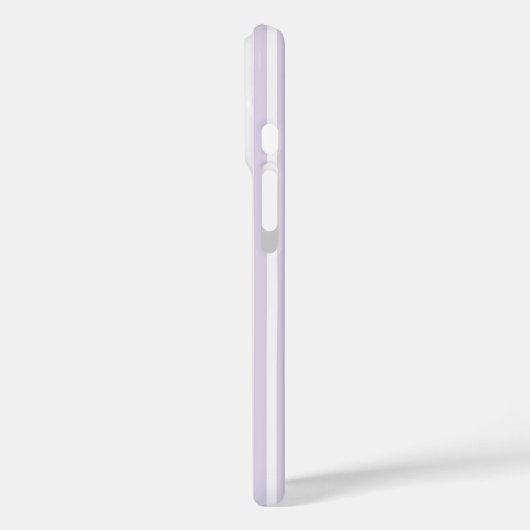 パープ名門私立校風のルストライプモノグラムかわいらしiPhone 16 Case-Mate iPhoneケース (裏面 / 左)