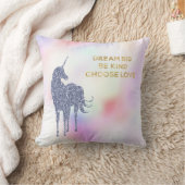 パープ感動的ルグリッターユニコーン    クッション (ブランケット)