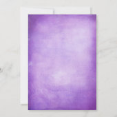 パープ素朴ラオーク結婚の木 招待状 (裏面)