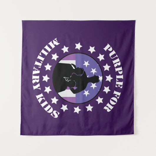 パープ誇りを持ったルアップ軍隊 タペストリー (正面(横))
