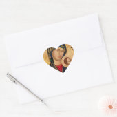 パーペチュアルアイコ救済ンの我々のヴァージンメアリーアート ハートシール (封筒)