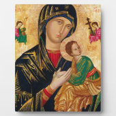 パーペチュアルアイコ救済ンの我々のヴァージンメアリーアート フォトプラーク (正面)