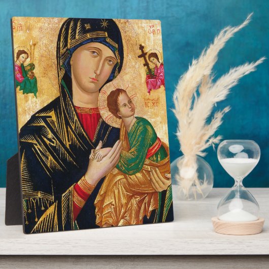 パーペチュアルアイコ救済ンの我々のヴァージンメアリーアート フォトプラーク (側面)