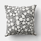 パーペチュアルアントファーム – 白黒 クッション (裏面)