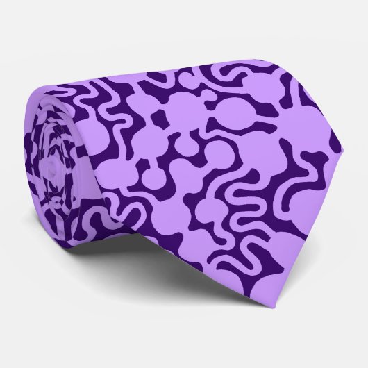 パーペチュアルアントファームv2 – イースターパープル&ディープパープル ネクタイ (ロール)