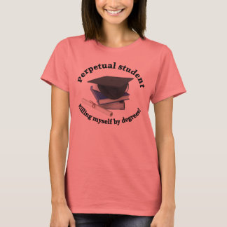 パーペチュアル学生2レディースリンガーシャツ Tシャツ