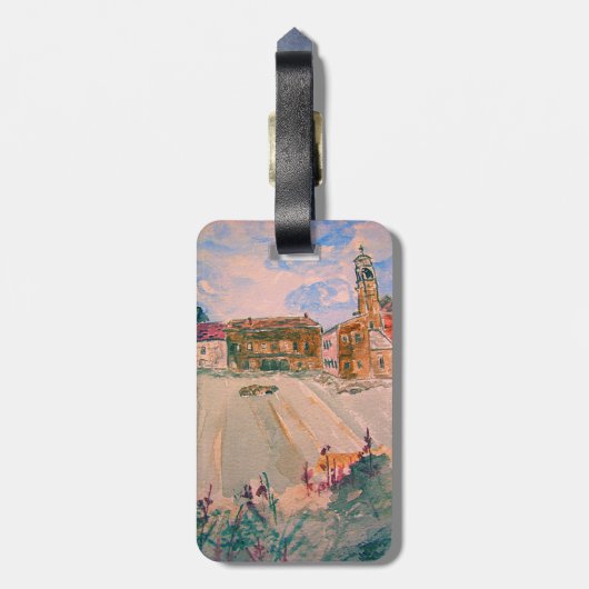 パーマイタリア ラゲッジタグ (裏面縦)