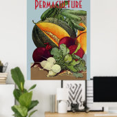 パーマカルチャー農場、パーソナライズ ポスター (ホームオフィス)
