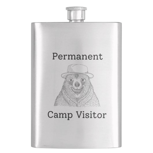 パーマネントキャンプビジター フラスク (正面)