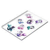 パーマーメイドの星空の夜 ノートブック (左側)